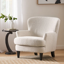 Load image into Gallery viewer, Melodique - Boucle Fabric Upholstered Club Chair With Tapered Legs
