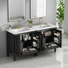 Load image into Gallery viewer, Bathroom Vanity With Sink With 2 Doors And Adjustable Shelf
