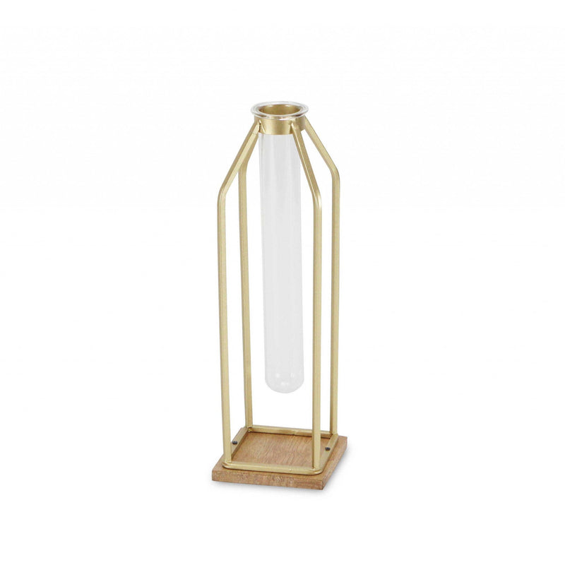 Glass Glass Tube - Gold