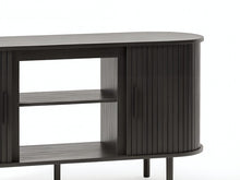 Load image into Gallery viewer, Fireplace TV Stand With Fireplace (734217) - Black
