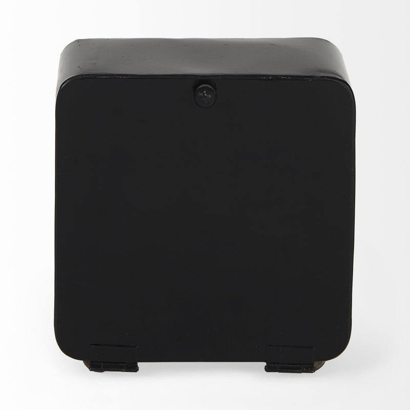 Analog Round Wall Clock (731518) - Black