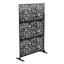 Load image into Gallery viewer, Three Panel Screen Room Divider (562869) - Black

