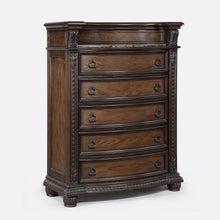 Load image into Gallery viewer, 5 Drawer Tall Chest - Brown / Coffee
