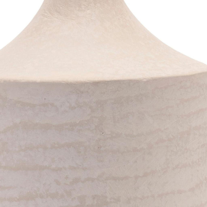 Recycled Cylinder Jug Floor Vase - Beige
