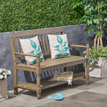 Load image into Gallery viewer, Imperial - Bench With Built In Shelf
