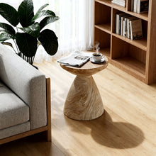 Load image into Gallery viewer, Outdoor Geometric End Table - Marble
