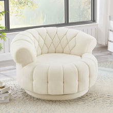 Load image into Gallery viewer, Round Swivel Accent Chair With Rotation

