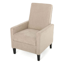 Load image into Gallery viewer, Minimalist Design Fabric Push Back Chair
