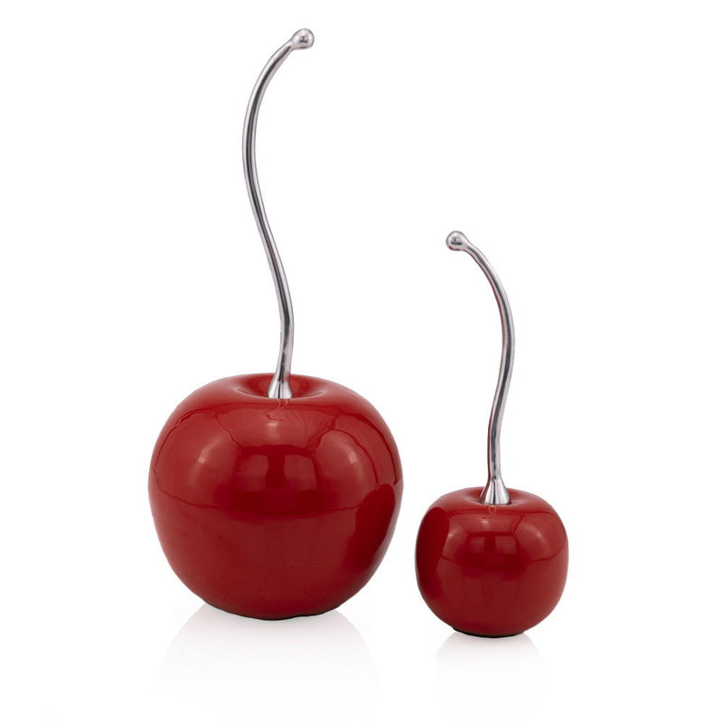 Tabletop Sculpture (480032) - Red / Silver