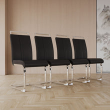 Load image into Gallery viewer, Modern Dining Chairs With Padded Seat, High Back
