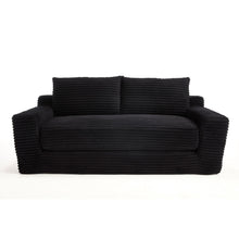 Load image into Gallery viewer, Convertible Loveseat Sofa Bed With Memory Foam &amp; Steel Frame
