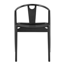 Load image into Gallery viewer, Solid Wood Open Back Dining Side Chair - Black
