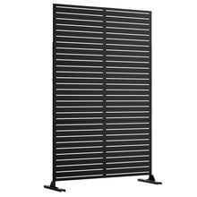 Load image into Gallery viewer, Three Panel Screen Room Divider (562882) - Black
