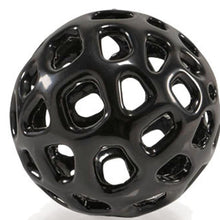 Load image into Gallery viewer, Hand Painted Decorative Orbs (Set of 2) - Black
