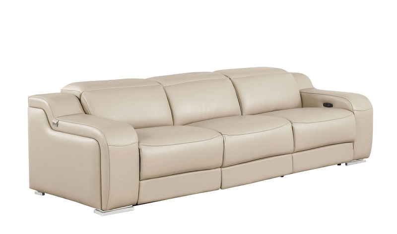 Reclining USB Sofa - Beige