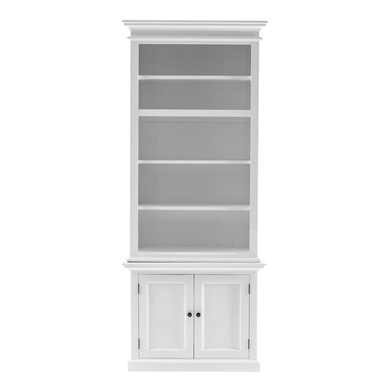 Adjustable Four Tier Bookcase (397126) - White