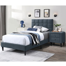 Load image into Gallery viewer, Modern Bed With Adjustable Headboard

