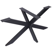 Load image into Gallery viewer, Table Frame, Table Base, Spider Table Legs, Table Runner Confrerence Table - Black
