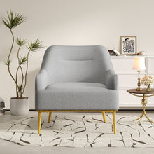 Load image into Gallery viewer, Modern Elegance Accent Chair With Curved Backrest
