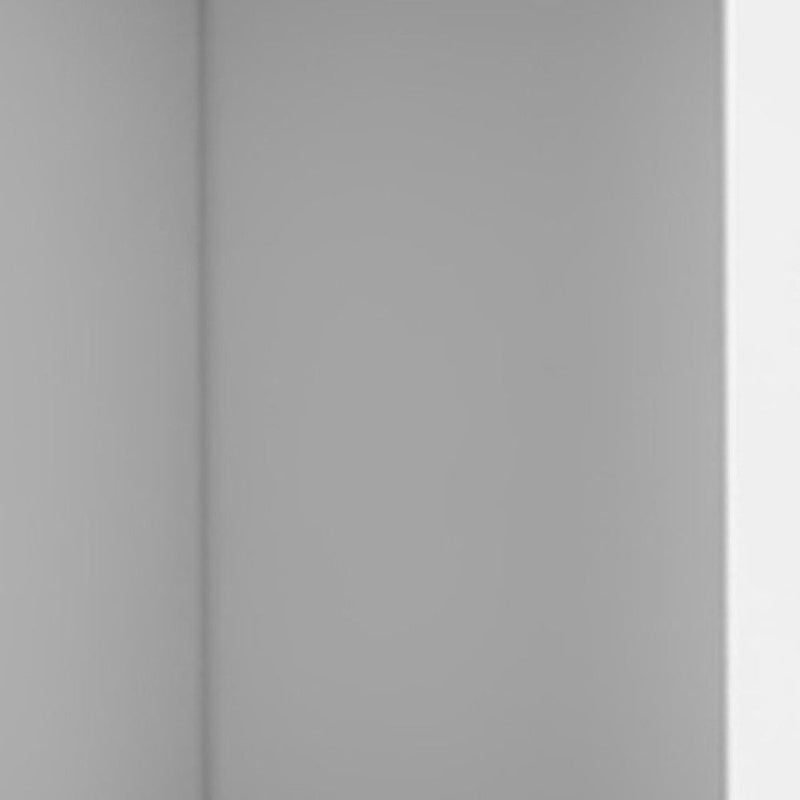 59" Wood Wall Mounted Accent Cabinet With Four Doors - White