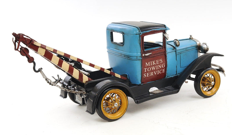 Hand Painted Model Car - Blue / Black