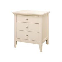 Load image into Gallery viewer, 3 Drawer Nightstand &amp; Dove Tailed Drawers
