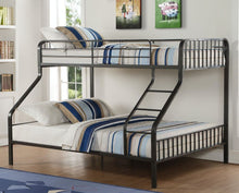 Load image into Gallery viewer, ACME Caius Bunk Bed (Twin XL/Queen) in Gunmetal 37605
