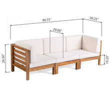 Load image into Gallery viewer, Oana - 3 Piece Sofa Set With Water Resistant Cushions
