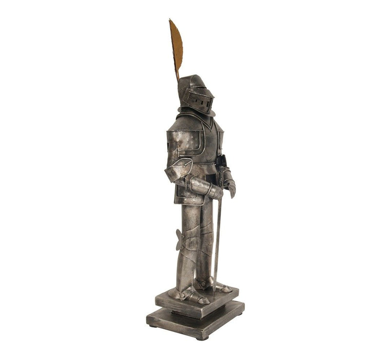 Hand Painted Figurine Tabletop Sculpture - Gray