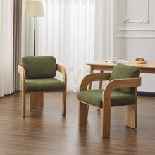 Load image into Gallery viewer, Dining Chairs With Pillow Back (Set of 2)
