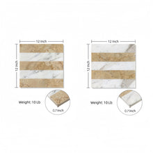 Load image into Gallery viewer, Elegant Waterjet Polished Marble Tile For Floor And Wall
