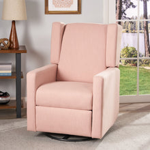 Load image into Gallery viewer, Landau Contemporary Fabric Upholstered Swivel Recliner
