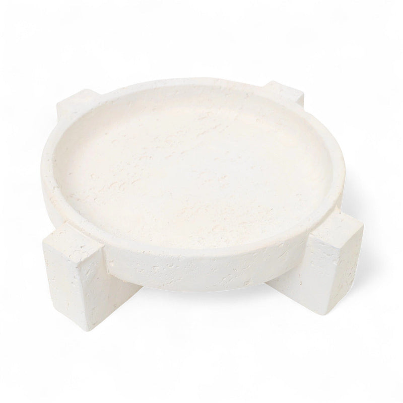 Hand Painted Decorative Bowl (716213) - Beige