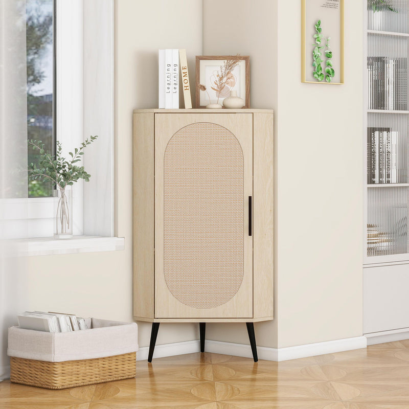 Freestanding Corner Corner Cabinet For Living Room
