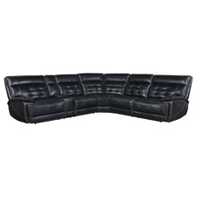 Load image into Gallery viewer, Hayden - Dual Power Reclining Sectional Sofa - Black
