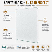 Load image into Gallery viewer, Semi-Frameless Pivot Hinged Shower Door, Reversible Design
