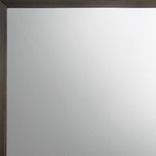 Load image into Gallery viewer, 35" Oak Framed Accent Mirror - Gray
