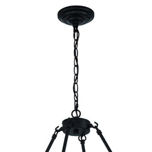 Load image into Gallery viewer, Candle Style Twelve Light Metal Dimmable Chandelier - Black / Gold

