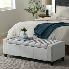 Load image into Gallery viewer, Guernsey - Ottoman Storage With Tufted Top
