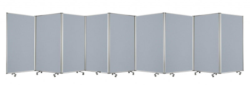 Metal 9 Panel, Screen - Gray