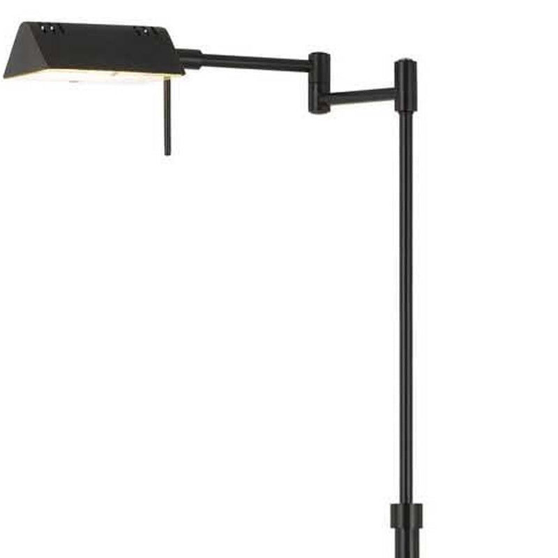 Adjustable Swing Arm Floor Lamp - Bronze
