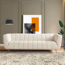 Load image into Gallery viewer, Lamattina - Genuine Italian Channel Tufted Sofa
