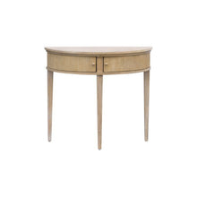 Load image into Gallery viewer, Vintage Inspired Storage Console Table With Fluted Doors
