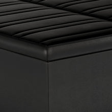 Load image into Gallery viewer, Ellis - Coffee Table Storage Ottoman Contemporary Design
