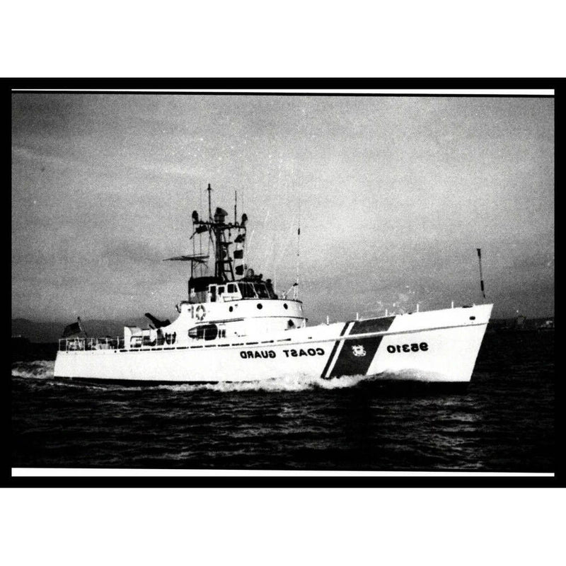 Hand Painted Model Boat (624454) - Gray
