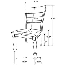 Load image into Gallery viewer, Kavita - Dining Side Chair (Set of 2) - Charcoal
