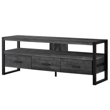 Load image into Gallery viewer, Cabinet Enclosed, Storage TV Stand - Black
