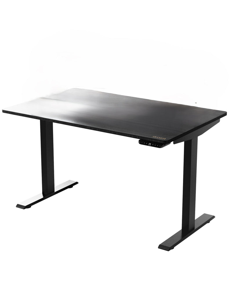 30" x 60" Adjustable Stainless Steel Standing Desk - Black