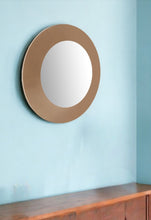 Load image into Gallery viewer, 47" Round Framed Accent Mirror - Gold
