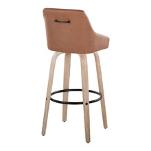 Load image into Gallery viewer, Hannah - Transitional Fixed Height Barstool With Swivel With Round Footrest (Set of 2)
